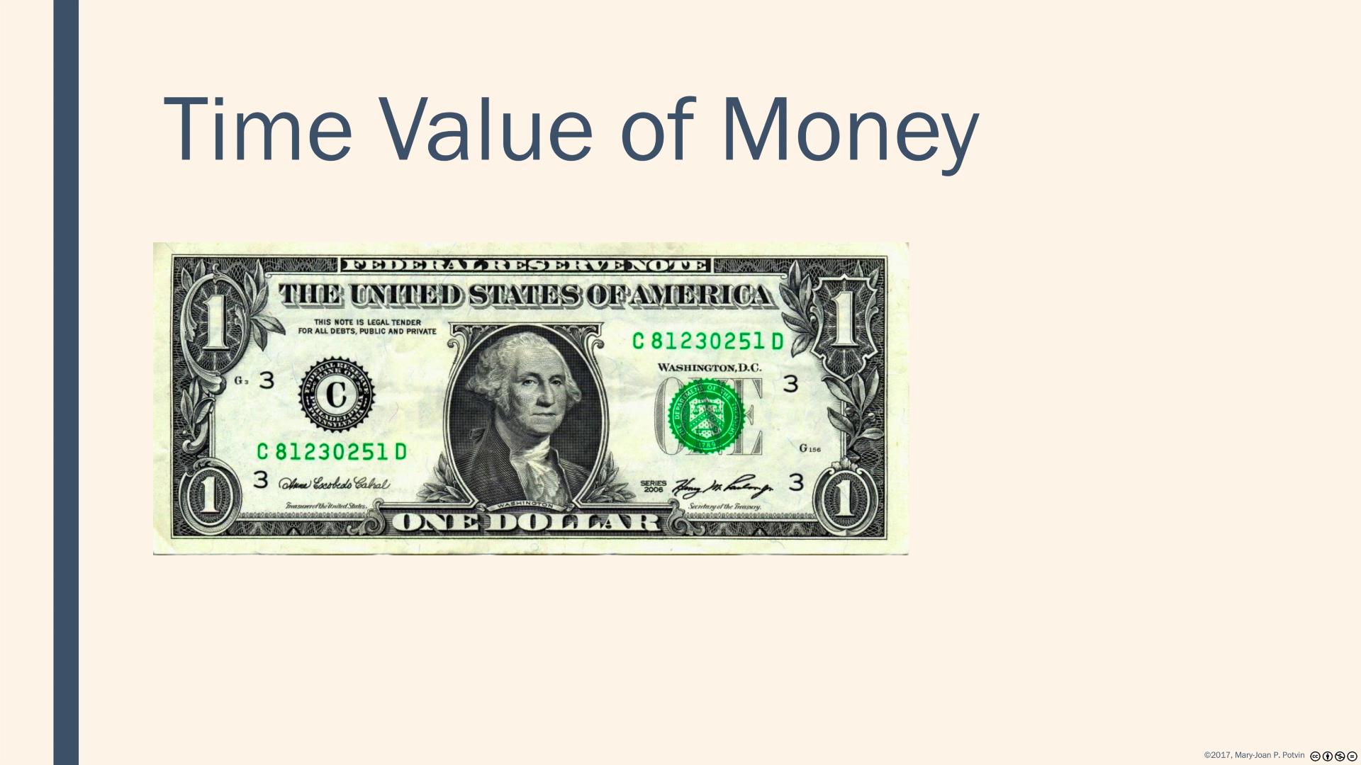 Time Value of Money Overview